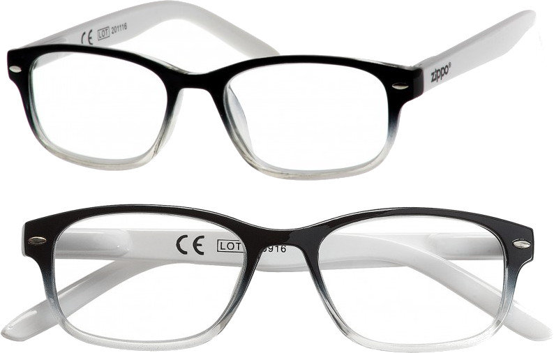 Zippo Reading Glasses 31Z-B1-BLK150 +1.50 Black White 1τμχ