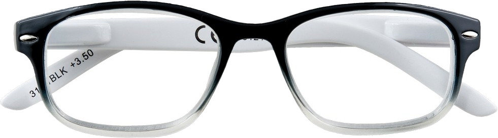 Zippo Reading Glasses 31Z-B1-BLK +3.00 Black White 1τμχ