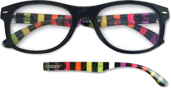 Zippo Reading Glasses Unisex 31Z-PR1-100 +1.00 Multicolor