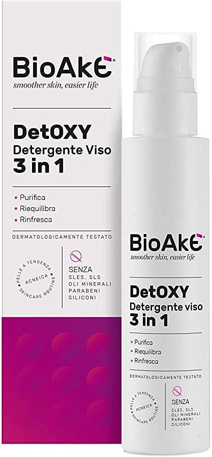 BioAke DetOXY Facial Cleanser 3in1 150ml