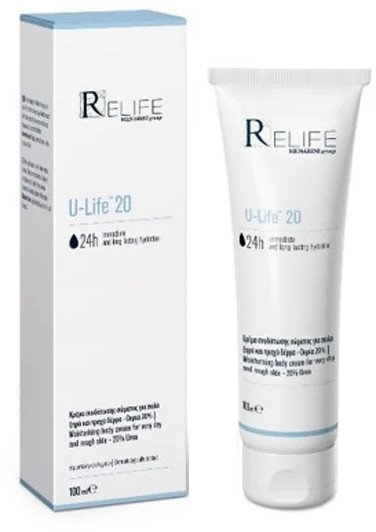 Relife U-Life 20 Moisturising Body Cream 100ml