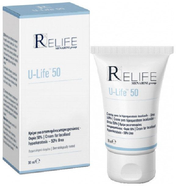 Relife U-Life 50 Localised Hyperkeratosis Cream 30ml