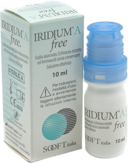 Sooft Italia Iridium A Free Eye Drops 10ml