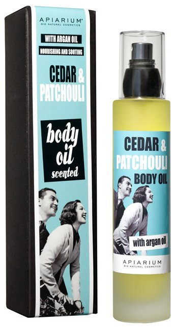 Apiarium Cedar & Patchouli Scented Body Oil 100ml