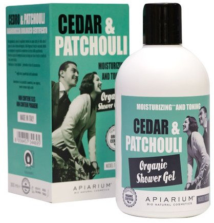 Apiarium Cedar & Patchouli Organic ShowerGel 300ml