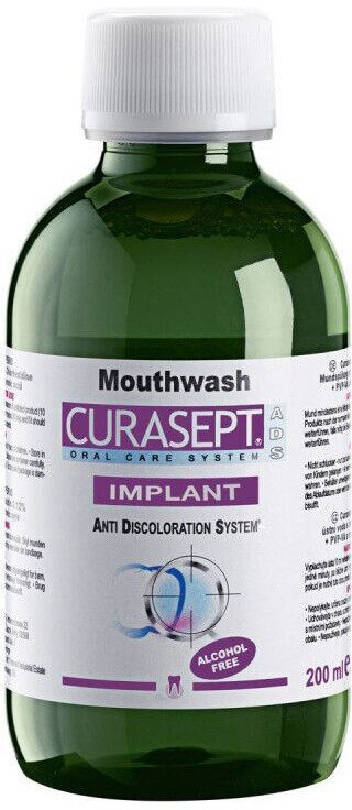 Curaprox Curasept ADS Implant Mouthwash 200ml