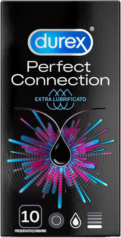 Durex Perfect Connection Extra Lubrificato Condoms 10τμχ Durex Perfect Connection Extra Lubrificato Condoms 10τμχ