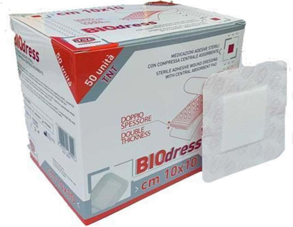 Rays Biodress Επίθεμα Αυτοκόλλητο 10cm x 10cm 50τμχ