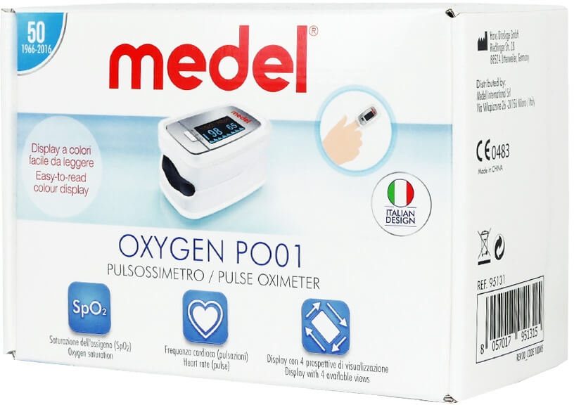 Medel Oxygen PO01 Pulse Oxymeter 1τμχ
