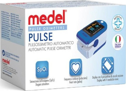 Medel Pulse Oximeter Οξύμετρο Δακτύλου Παλμικό 1τμχ