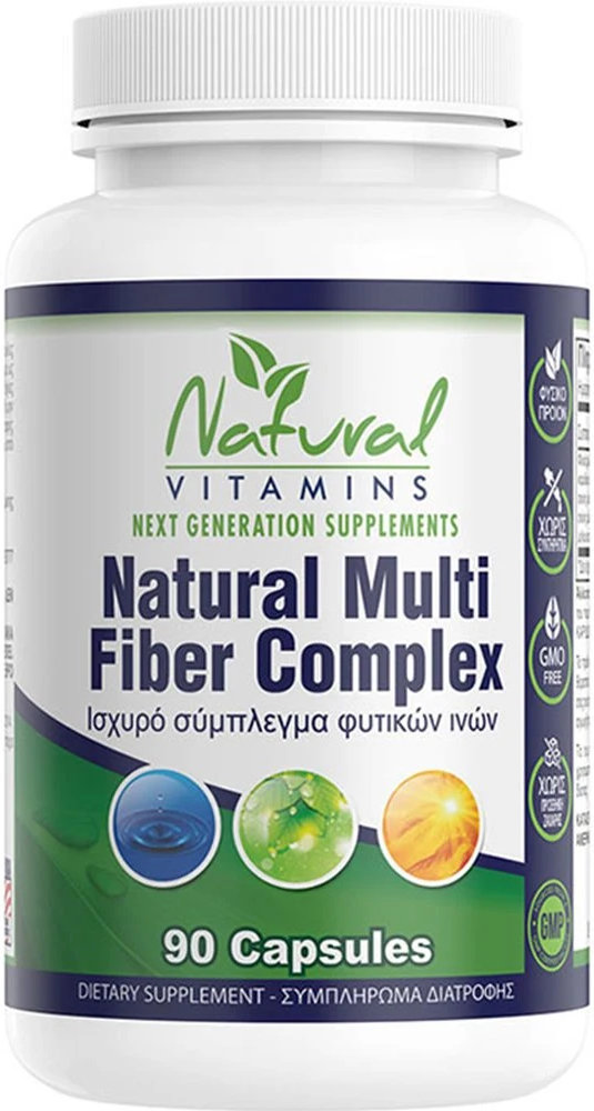 Natural Vitamins Natural Multi Fiber Complex 90caps