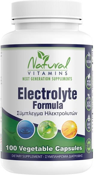 Natural Vitamins Electrolyte Formula 100vcaps