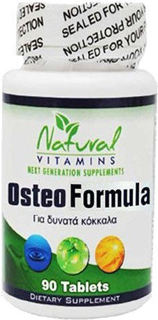 Natural Vitamins Osteo Formula 90tabs