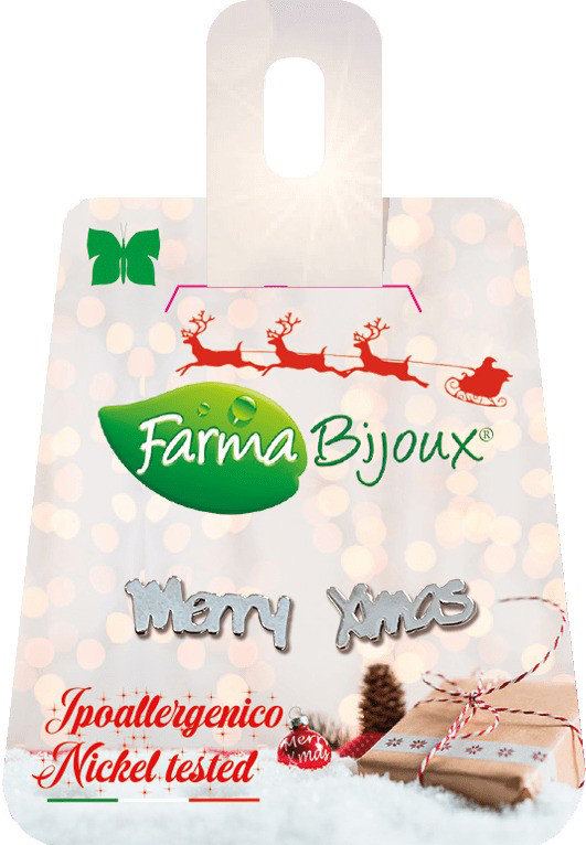 Farma Bijoux Υποαλλεργικά Σκουλαρίκια XMAS COLLECTION 14x8