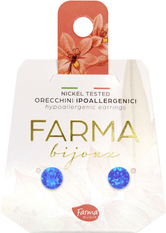 Farma Bijoux Κρύσταλλα Γαλάζια 6,2mm (BE65C109)