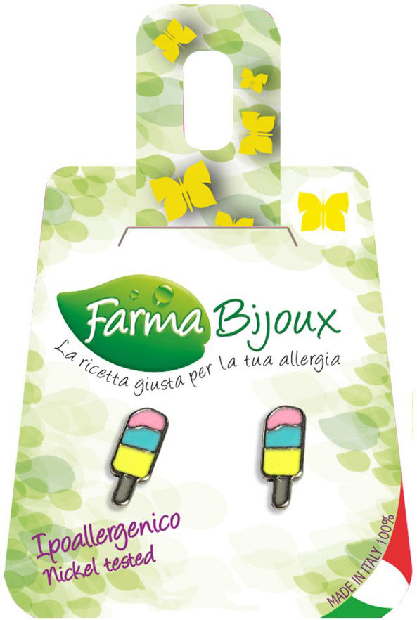 Farma Bijoux Υποαλλεργικά Σκουλαρίκια Παγωτάκι