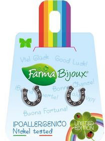 Farma Bijoux Υποαλλεργικά Σκουλαρίκια Πέταλο απο Ορείχαλκο
