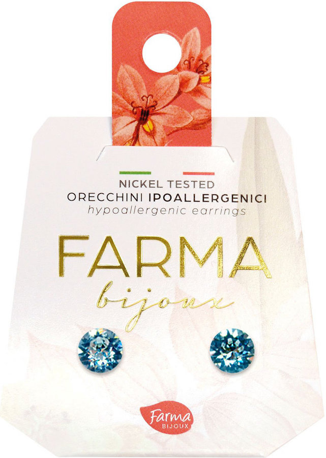Farma Bijoux Κρύσταλλα Γαλάζια 6.2mm (BE65C11)