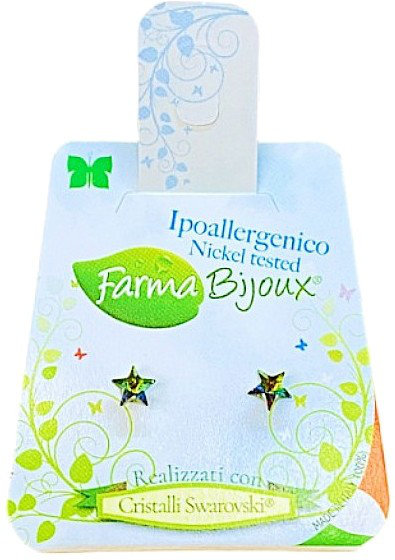 Farma Bijoux Υποαλλεργικά Σκουλαρίκια Αστέρι Virtail Light
