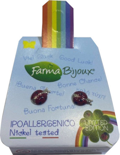 Farma Bijoux Υποαλλεργικά Σκουλαρίκια Πασχαλίτσα