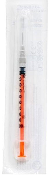 Pic Solution Σύριγγα με Βελόνα Ινσουλίνης 1ml 27G 1τμχ