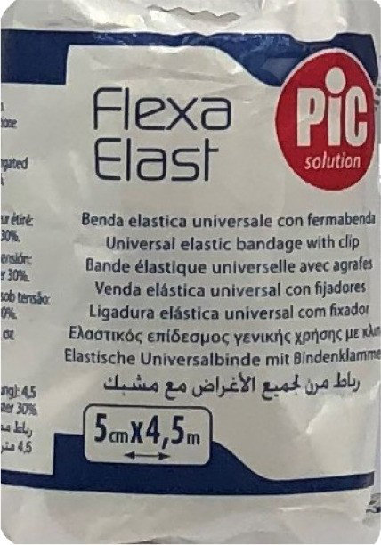 Pic Solution Flexa Elast Ελαστικός Επίδεσμος 5cm x 4,5m 1τμχ