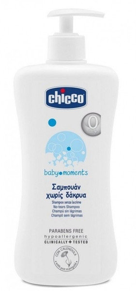 Chicco Baby Moments Shampoo No Tears 0m+ 500ml