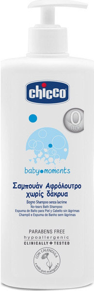 Chicco Baby Moments Bath Shampoo No Tears 0m+ 750ml