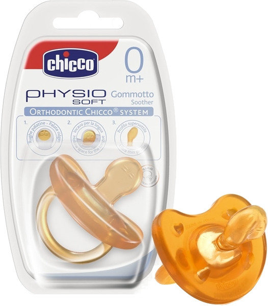 Chicco Physio Soft Latex Soother 0-6m+ 1τμχ