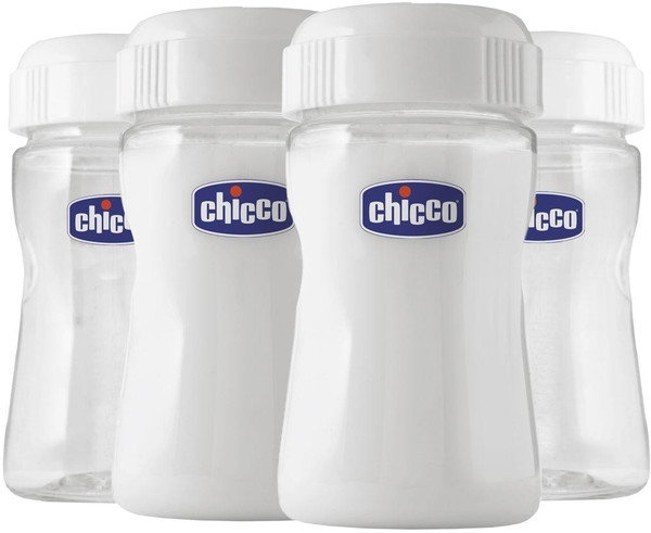 Chicco Natural Feeling Milk Containers 4τμχ