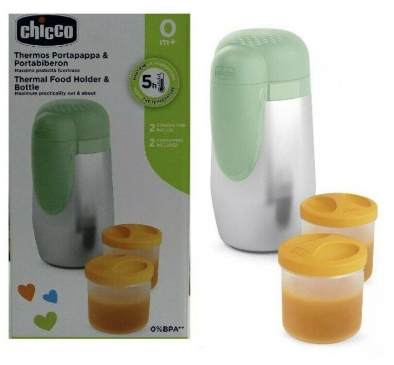 Chicco Step Up Family Thermal Bottle & Food Holder 0m+ 1τμχ