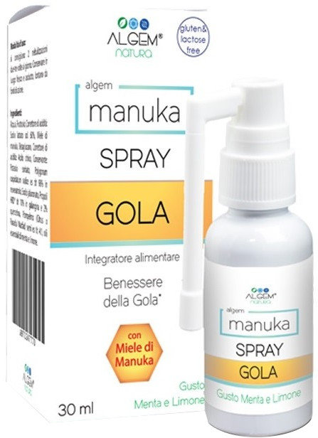 Algem Manuka Natura Throat Spray 30ml