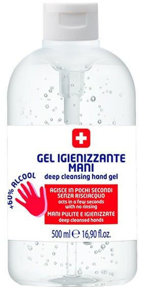 Parisienne Gel Igienizzate Mani +60% Alcohol 500ml