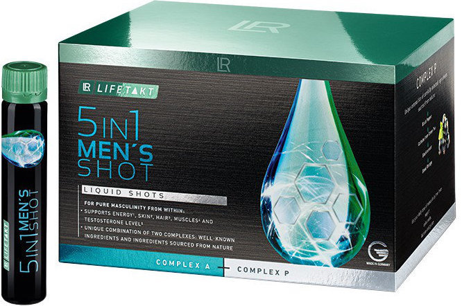 LR Lifetakt 5in1 Men's Shot 30x25ml