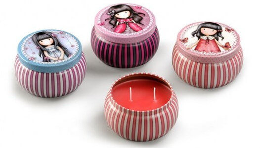 Santoro Gorjuss Ladybird Scented Candles Rosie 3200 275gr