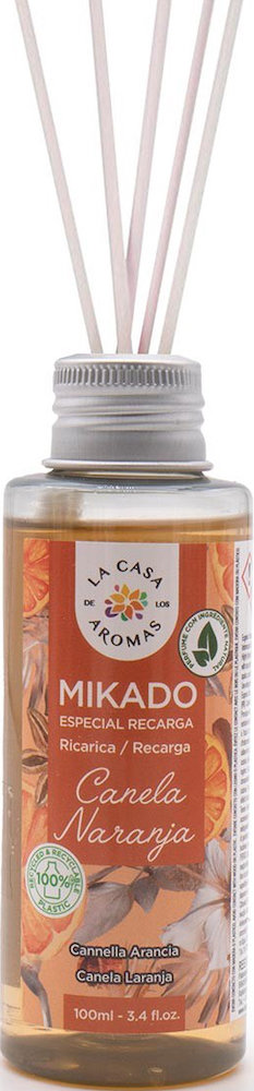 La Casa de los Aromas Reed Diffuser Cinnamon-Orange 100ml