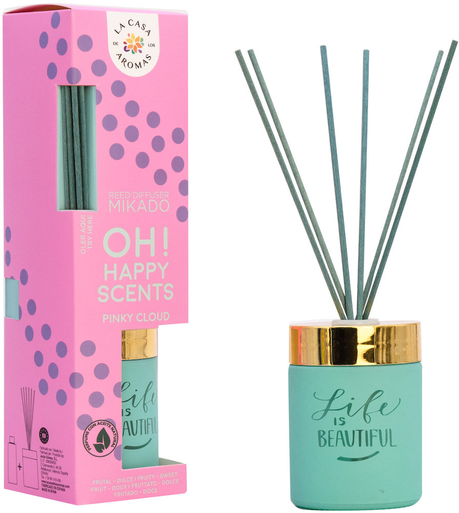 La Casa de los Aromas Reed Diffuser Pinky Cloud 100ml