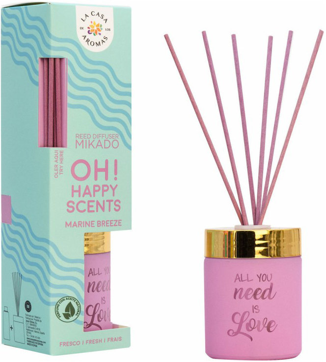 La Casa de los Aromas Reed Diffuser All you Need is Love