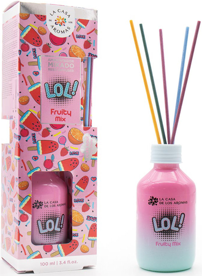La Casa de los Aromas Reed Diffuser LOL Pop Fruity Mix 100ml