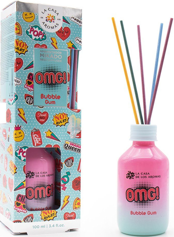 La Casa de los Aromas Reed Diffuser OMG Pop Bubble Gum 100ml