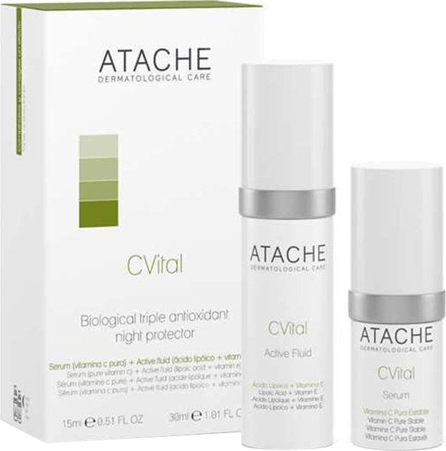 Atache C-Vital Serum 15ml & Active Fluid 30ml