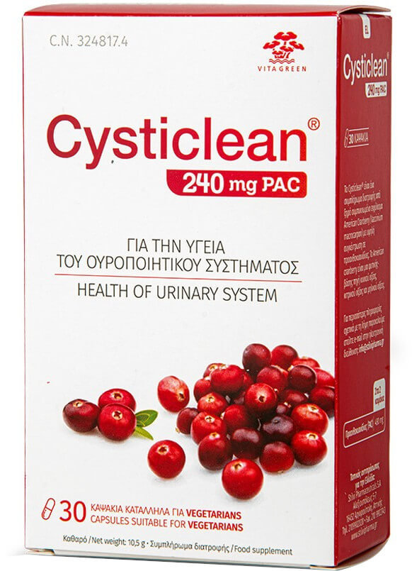 Vita Green Cysticlean 240mg 30caps