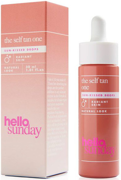 Hello Sunday the Self Tan One Sun-Kissed Drops 30ml