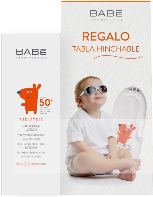 Babe Sunscreen Lotion SPF50+ 100ml+Inflatable Board