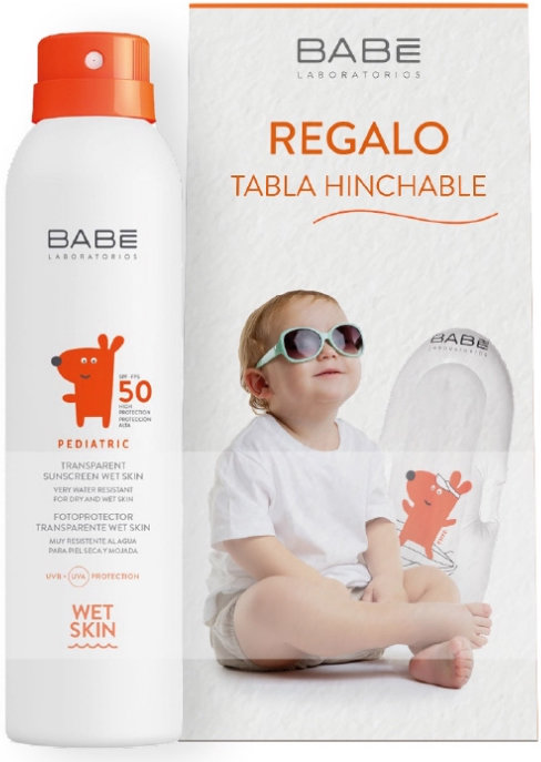 Babe Pediatric Wet Skin Spf50 200ml+Inflatable Board