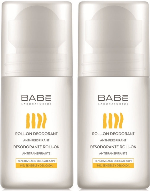 Babe 1+1 Anti-perspirant Deodorant Roll-On 2x50ml