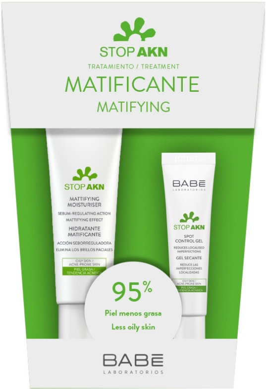 Babe Matifying Moisturiser 50ml+StopAknSpot Control Gel 8ml