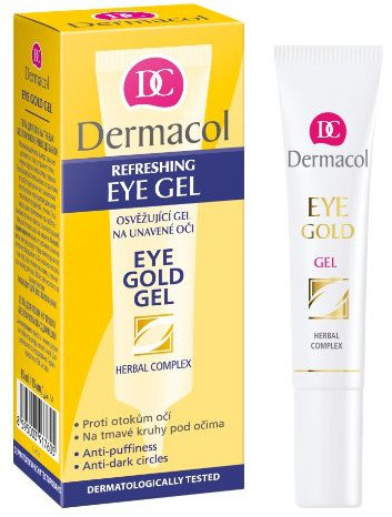 Dermacol Eye Gold Gel Τζελ Ματιών 15ml