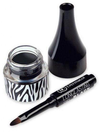 Dermacol Long-lasting Gel Black Eyeliner 1ml