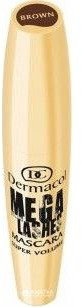 Dermacol Mascara Mega Lashes Super Volume Brown 12ml